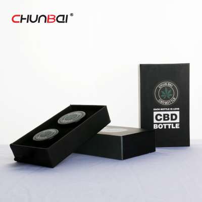 Custom Printed CBD Hemp Oil Bottle Paper Tube Packaging Box