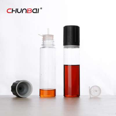 Hot sell 60ml plastic biodegradable bottle eliquid plastic bottle vape bottle