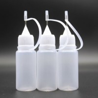 Hot Sale Round Colorful Cap Empty 10ml Eye Drop PE plastic Bottle